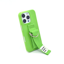 將圖片載入圖庫檢視器 SECOND UNIQUE NAME 亮綠色指套手機殼
