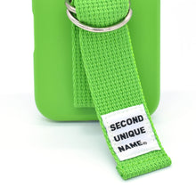 將圖片載入圖庫檢視器 SECOND UNIQUE NAME 亮綠色指套手機殼
