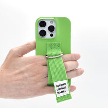 將圖片載入圖庫檢視器 SECOND UNIQUE NAME 亮綠色指套手機殼
