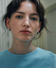 將圖片載入圖庫檢視器 VERTE Deux.silver.220 / vague 耳環 (銀色)
