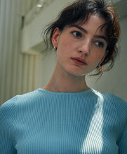 將圖片載入圖庫檢視器 VERTE Deux.silver.220 / vague 耳環 (銀色)
