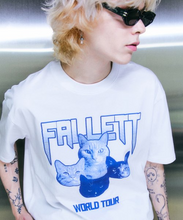 將圖片載入圖庫檢視器 FALLETT Nero Band 四隻貓貓白色短袖T恤
