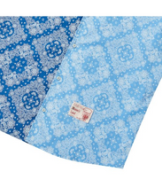 將圖片載入圖庫檢視器 BEYOND CLOSET Collection Line 藍色拼接開領純棉短袖襯衫
