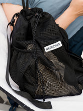 將圖片載入圖庫檢視器 NEIKIDNIS ID Packable Mesh 可收納網布後背包 黑色
