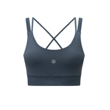 將圖片載入圖庫檢視器 CITYBREEZE ACTIVE AIRY美背交叉運動內衣 藏青色
