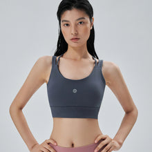 將圖片載入圖庫檢視器 CITYBREEZE ACTIVE AIRY美背交叉運動內衣 藏青色
