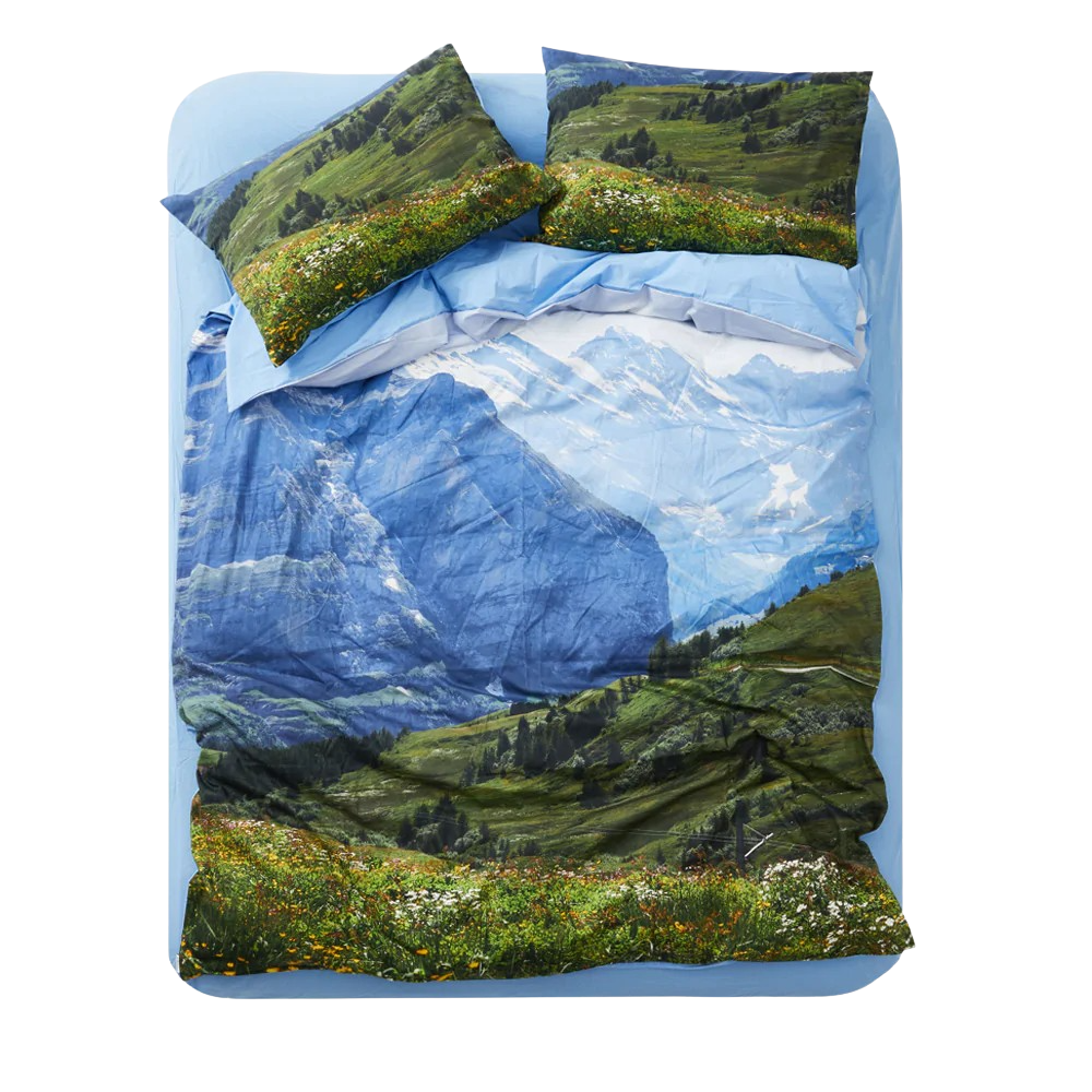 PHOTOZENIAGOODS 瑞士景色床包組(3種尺寸)
