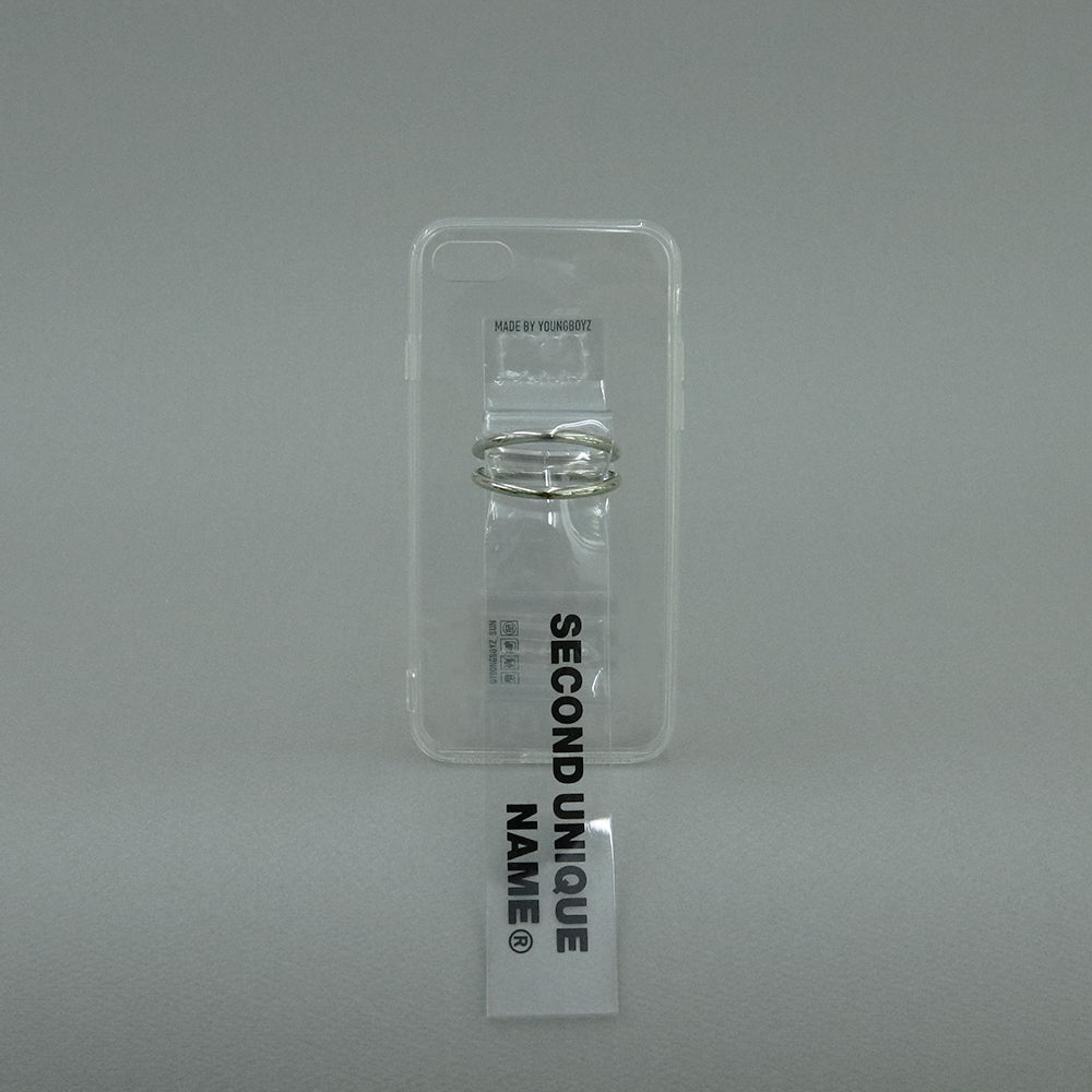 SECOND UNIQUE NAME 透明PVC指套手機殼