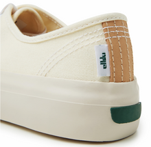 將圖片載入圖庫檢視器 ELLDU Toe-Easy 白色厚底帆布鞋
