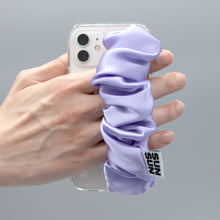 將圖片載入圖庫檢視器 SECOND UNIQUE NAME 緞帶指套亮紫色手機殼
