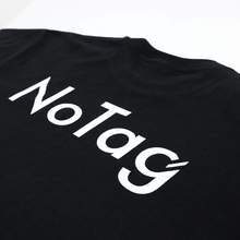 將圖片載入圖庫檢視器 NOTAG Logo 純棉短袖T恤_黑色
