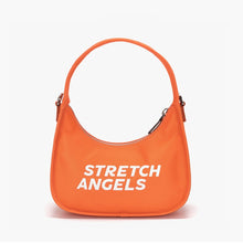 將圖片載入圖庫檢視器 STRETCH ANGELS Ready To 橘色迷你兩用新月包

