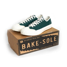 將圖片載入圖庫檢視器 BAKE-SOLE Scone 綠色帆布鞋
