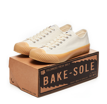 將圖片載入圖庫檢視器 BAKE-SOLE Yeast 米白x黃底帆布鞋

