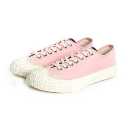 BAKE-SOLE Scone 粉色梅果色帆布鞋