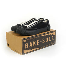 將圖片載入圖庫檢視器 BAKE-SOLE Sable 黑色帆布鞋
