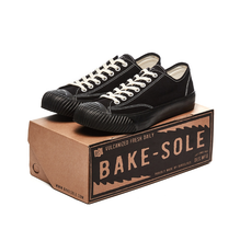 將圖片載入圖庫檢視器 BAKE-SOLE Yeast 黑色帆布鞋
