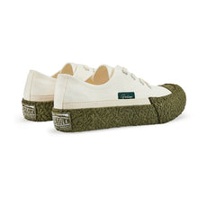 將圖片載入圖庫檢視器 BAKE-SOLE Crust 原色x橄欖綠鞋底帆布鞋
