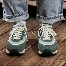將圖片載入圖庫檢視器 BAKE-SOLE Sprinter 薄荷綠復古休閒鞋
