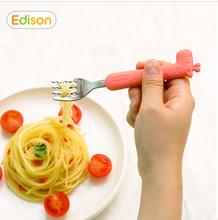 將圖片載入圖庫檢視器 EDISON 韓國 兒童專用 矽膠餐具組
