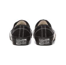 將圖片載入圖庫檢視器 BAKE-SOLE Yeast 黑色帆布鞋
