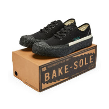 將圖片載入圖庫檢視器 BAKE-SOLE Crust 黑色帆布鞋

