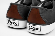 將圖片載入圖庫檢視器 BOX&amp;COX Mysider 灰色厚底帆布鞋
