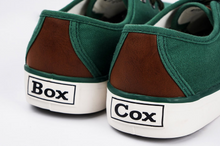 將圖片載入圖庫檢視器 BOX&amp;COX Mysider 綠色厚底帆布鞋
