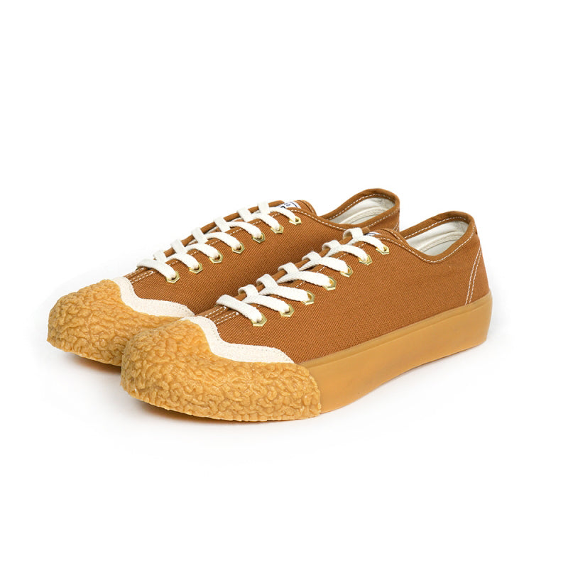 BAKE-SOLE Scone 棕色帆布鞋