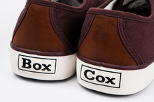將圖片載入圖庫檢視器 BOX&amp;COX Mysider 咖啡色厚底帆布鞋
